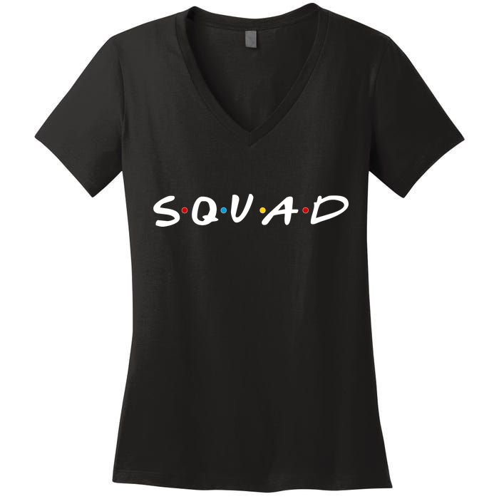 Friends Squad Women's V-Neck T-Shirt