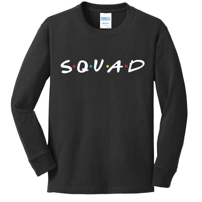 Friends Squad Kids Long Sleeve Shirt