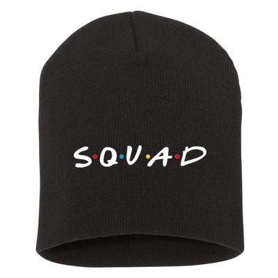 Friends Squad Short Acrylic Beanie