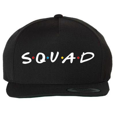 Friends Squad Wool Snapback Cap