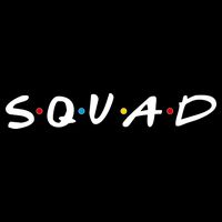 Friends Squad Zip Tote Bag