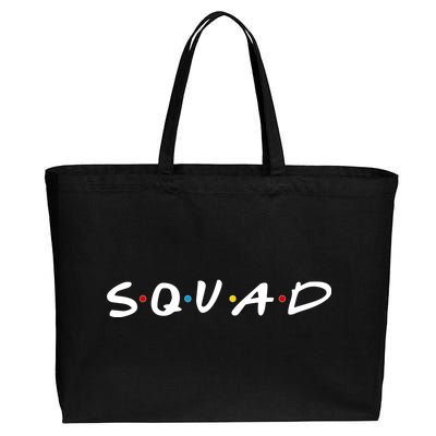 Friends Squad Cotton Canvas Jumbo Tote