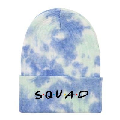 Friends Squad Tie Dye 12in Knit Beanie