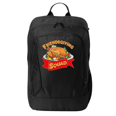 Friendsgiving Squad Funny Thanksgiving City Backpack