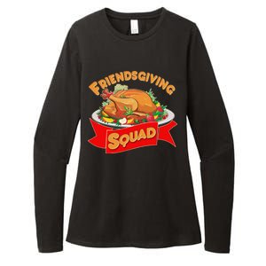 Friendsgiving Squad Funny Thanksgiving Womens CVC Long Sleeve Shirt