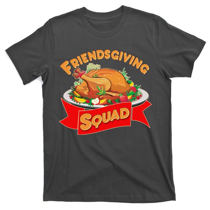 Friendsgiving Squad Funny Thanksgiving T-Shirt