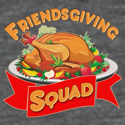 Friendsgiving Squad Funny Thanksgiving T-Shirt