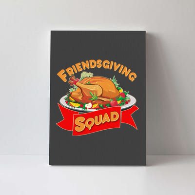 Friendsgiving Squad Funny Thanksgiving Canvas