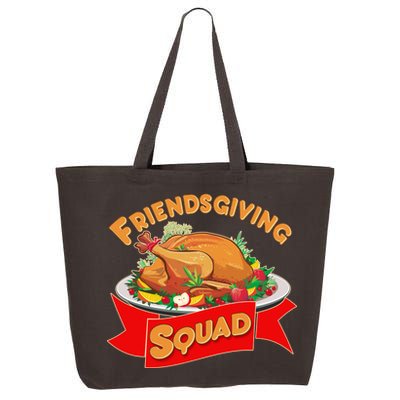 Friendsgiving Squad Funny Thanksgiving 25L Jumbo Tote