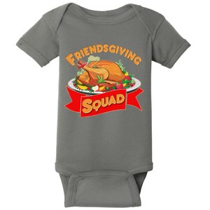 Friendsgiving Squad Funny Thanksgiving Baby Bodysuit