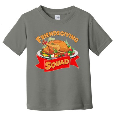 Friendsgiving Squad Funny Thanksgiving Toddler T-Shirt