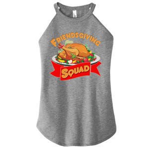 Friendsgiving Squad Funny Thanksgiving Women’s Perfect Tri Rocker Tank