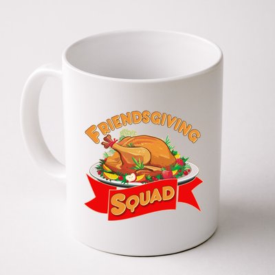 Friendsgiving Squad Funny Thanksgiving Coffee Mug