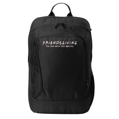 Friendsgiving The One with Your Besties Thanksgiving City Backpack