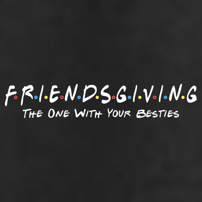 Friendsgiving The One with Your Besties Thanksgiving Adult Drive Performance Visor