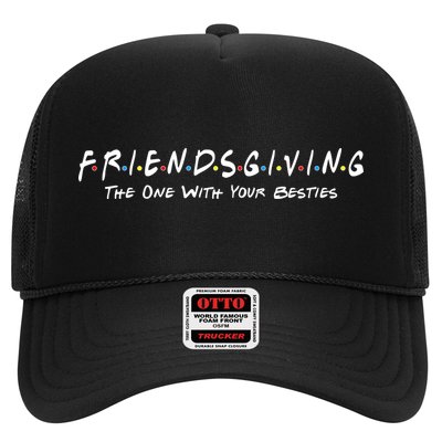 Friendsgiving The One with Your Besties Thanksgiving Trucker Hat