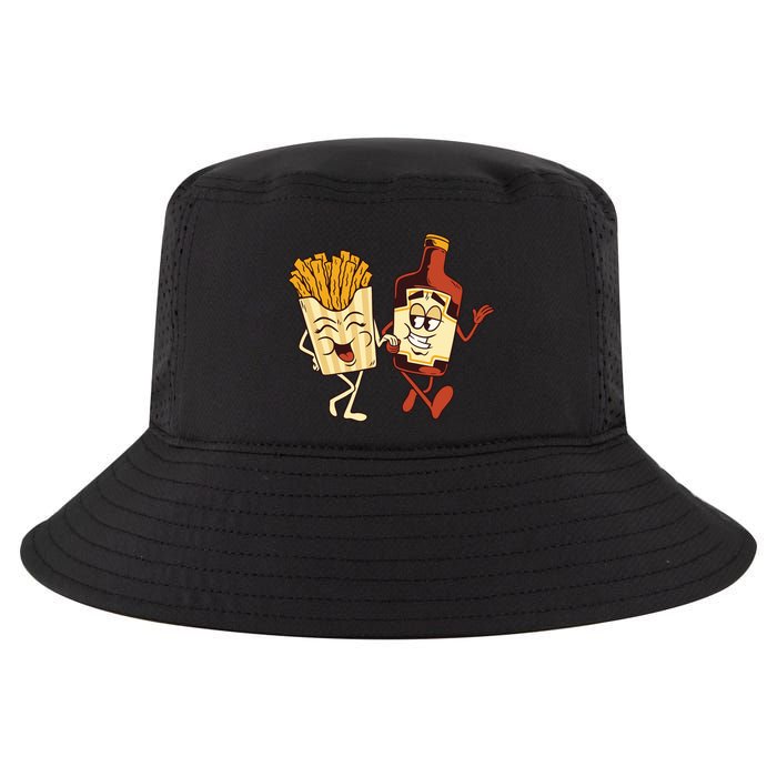 Fries And Ketchup Couple Cool Comfort Performance Bucket Hat