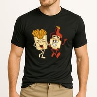Fries And Ketchup Couple Cooling Performance Crew T-Shirt