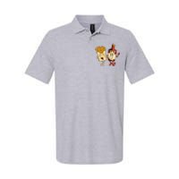 Fries And Ketchup Couple Softstyle Adult Sport Polo