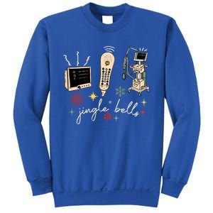 Funny Retro Jingle Bells Sonography Ultrasound Christmas Cool Gift Sweatshirt