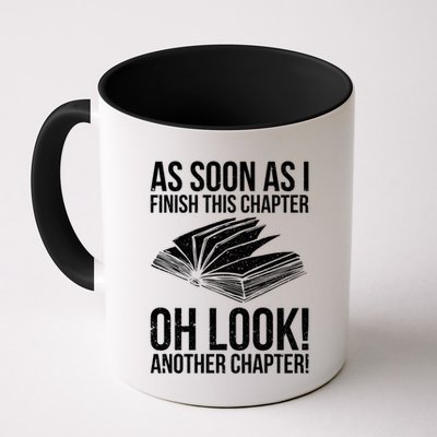 Funny Reading Just One More Chapter Book Lover Design Gift Mug