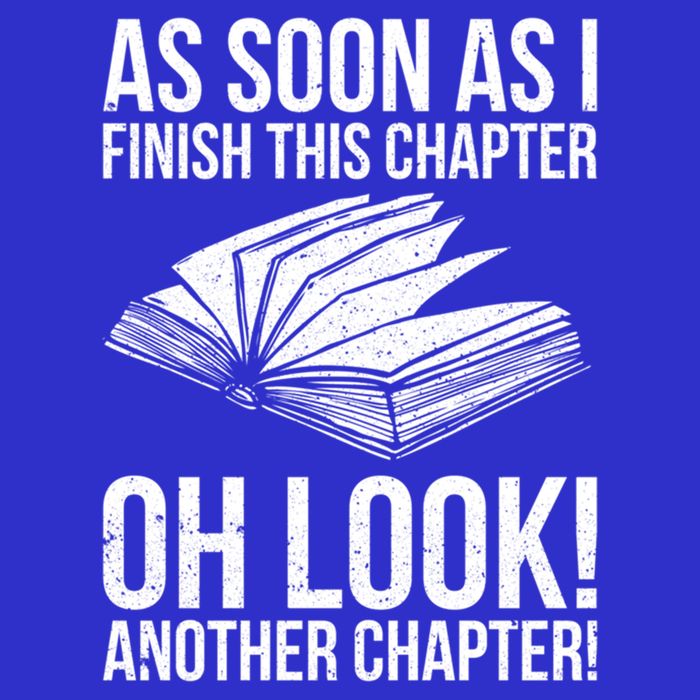 Funny Reading Just One More Chapter Book Lover Design Gift Button