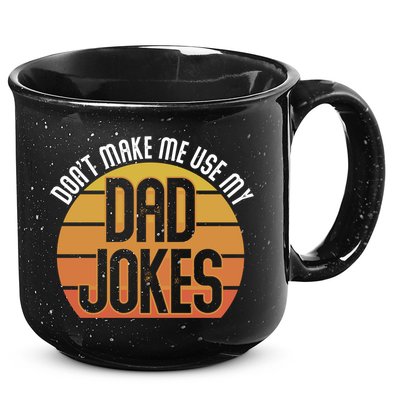 Funny Rad Jokes Punny Dad Fathers Day Gift Dad Jokes Funny Gift 15oz Campfire Ceramic Mug
