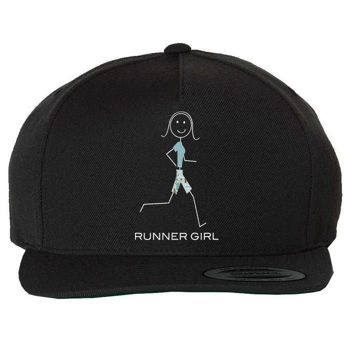 Funny Running, Jogger, Runner Wool Snapback Cap