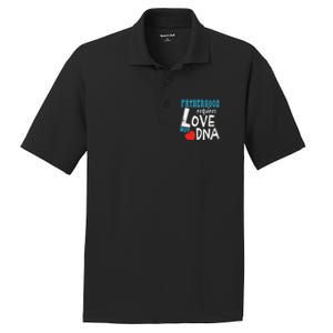 Fatherhood Requires Love Not Dna Fun Adopt Adoption Graphic Great Gift PosiCharge RacerMesh Polo