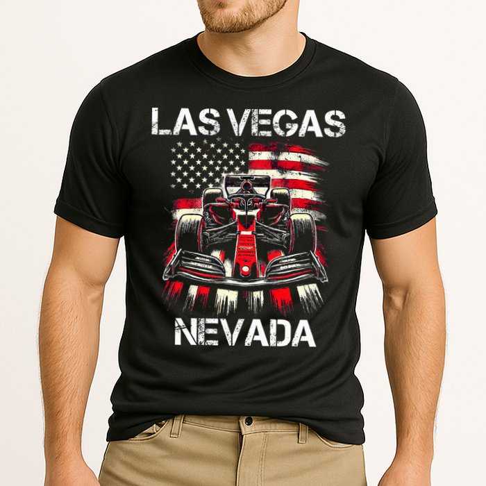 Formula Racing Las Vegas Nevada Circuit 2024 Grand Prix Cooling Performance Crew T-Shirt