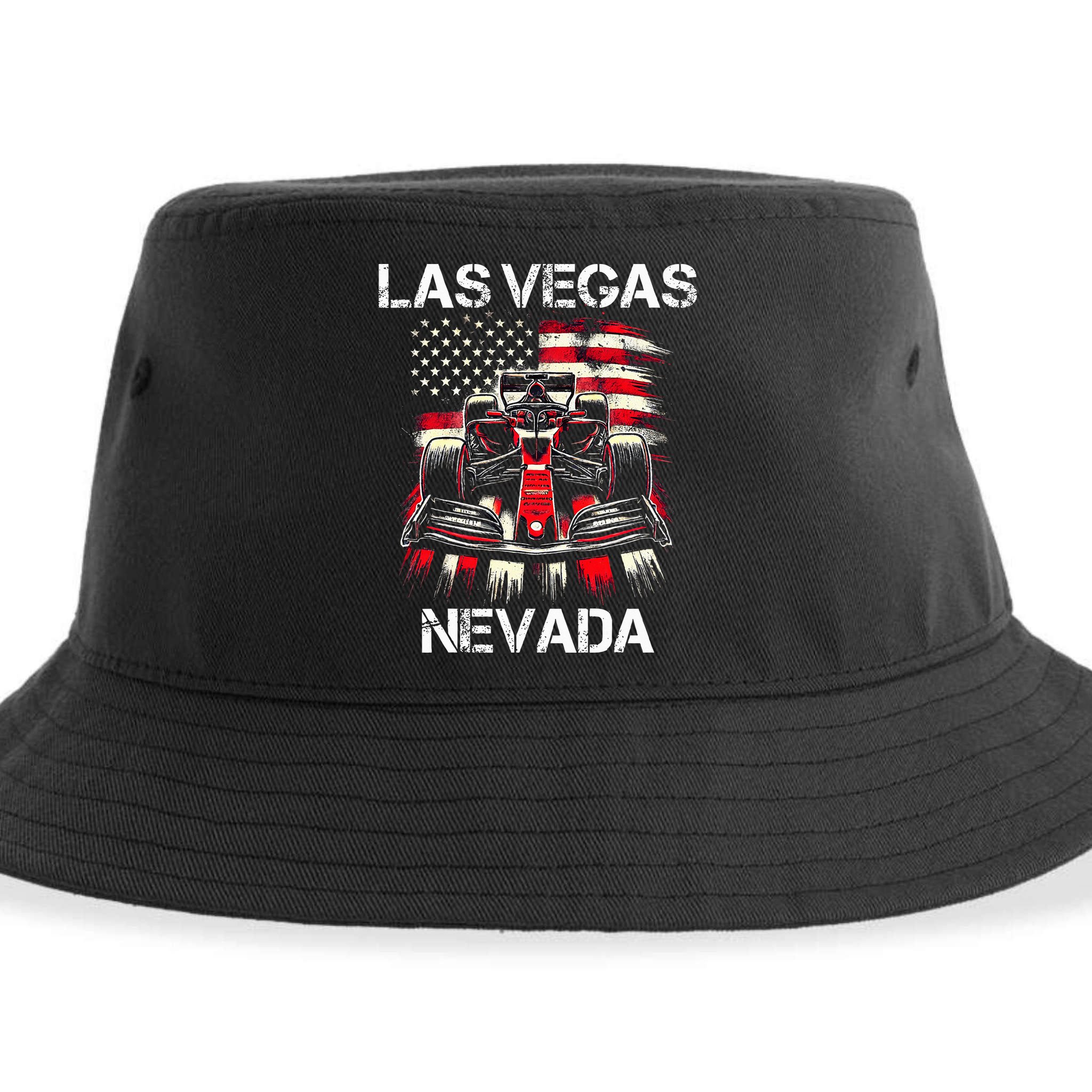 Formula Racing Las Vegas Nevada Circuit 2024 Grand Prix Sustainable Bucket Hat