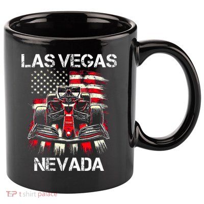 Formula Racing Las Vegas Nevada Circuit 2024 Grand Prix 11oz C Handle Ceramic Mug