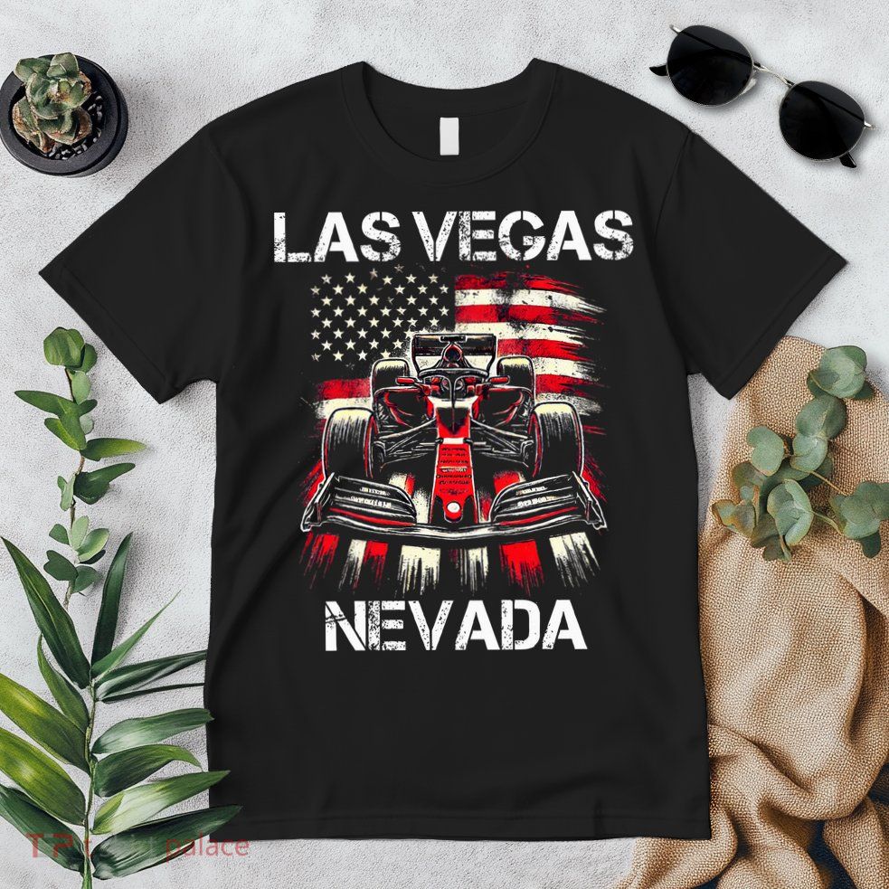 Formula Racing Las Vegas Nevada Circuit 2024 Grand Prix Premium T-Shirt