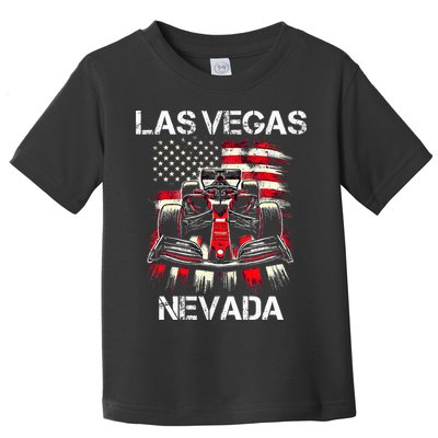 Formula Racing Las Vegas Nevada Circuit 2024 Grand Prix Toddler T-Shirt