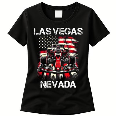 Formula Racing Las Vegas Nevada Circuit 2024 Grand Prix Womens T-Shirt