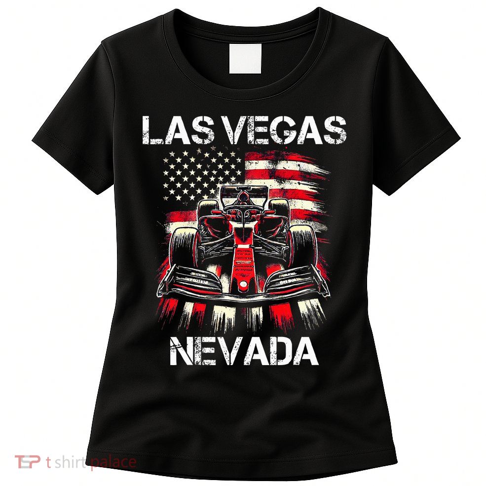 Formula Racing Las Vegas Nevada Circuit 2024 Grand Prix Womens T-Shirt