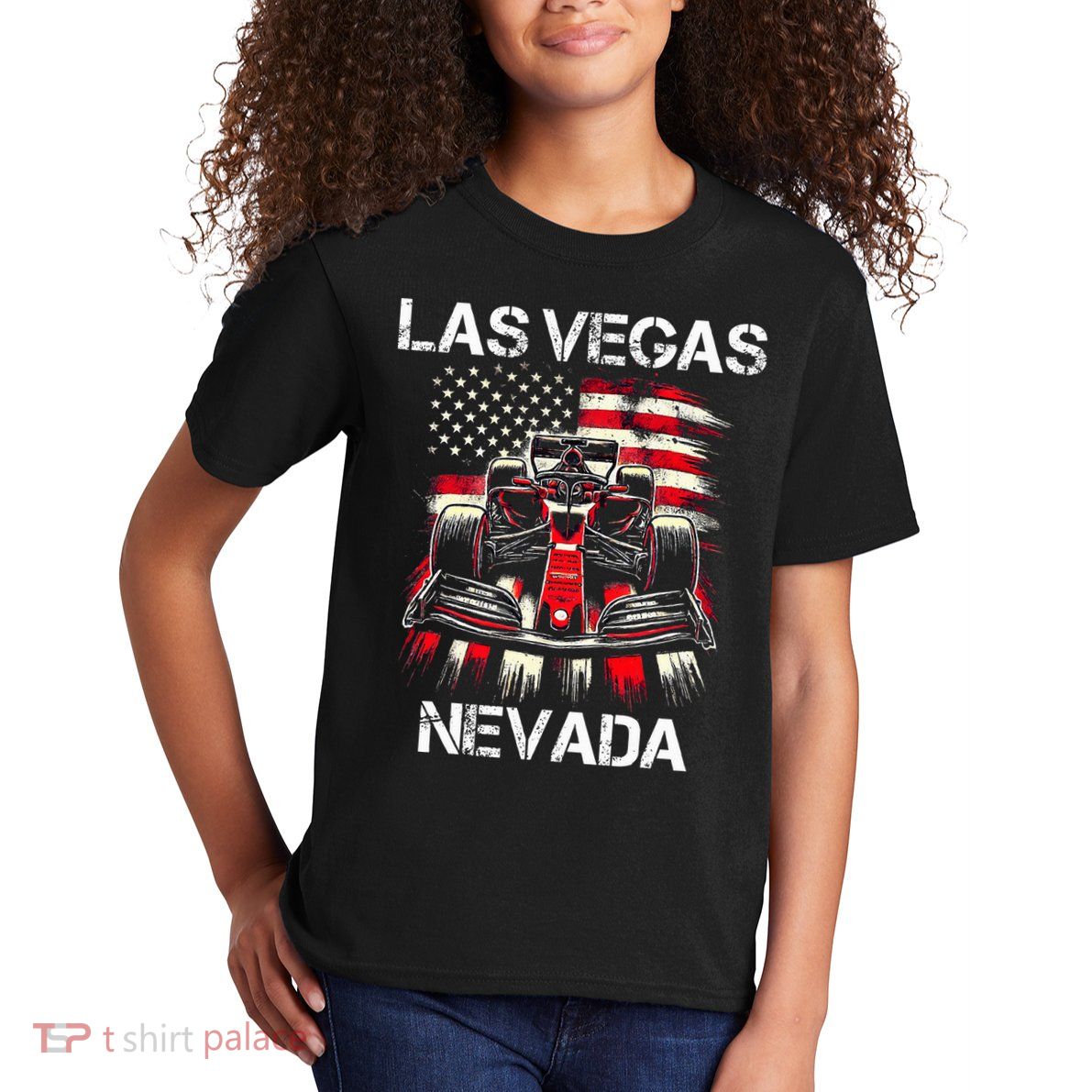 Formula Racing Las Vegas Nevada Circuit 2024 Grand Prix Kids T-Shirt