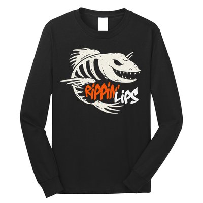 Fishing Rippin Lips Fish Bones Long Sleeve Shirt