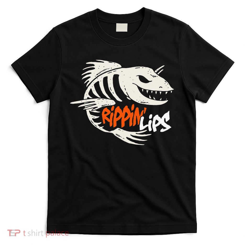 Fishing Rippin Lips Fish Bones T-Shirt