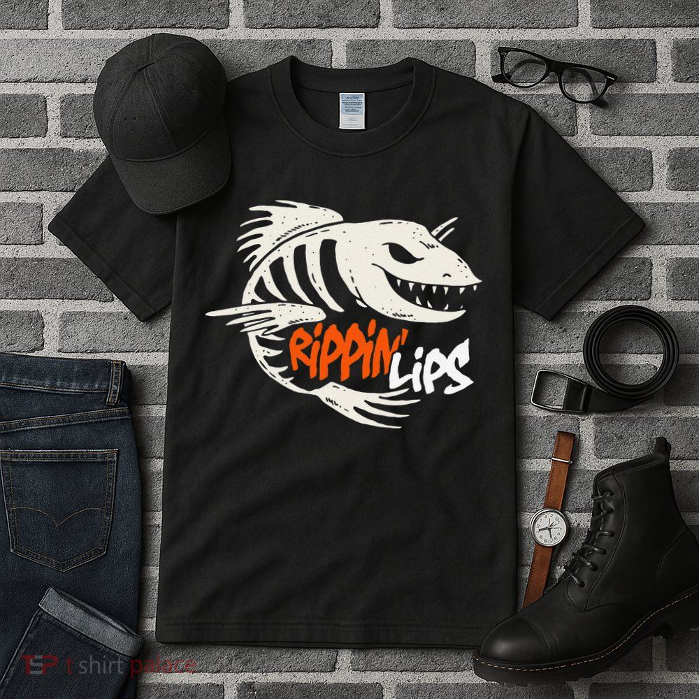 Fishing Rippin Lips Fish Bones Tall T-Shirt