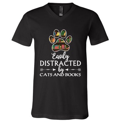 Funny Reading Lover V-Neck T-Shirt