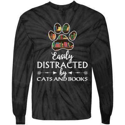 Funny Reading Lover Tie-Dye Long Sleeve Shirt