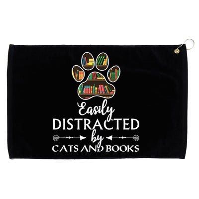 Funny Reading Lover Grommeted Golf Towel