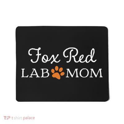 Fox Red Lab Mom Labrador Retriever Mousepad