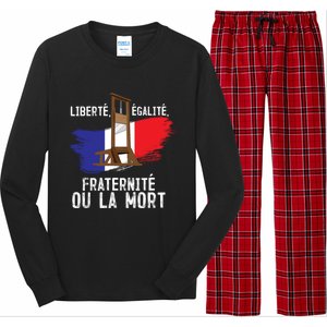 French Revolution Liberty Equality Fraternity Bastille Day Cute Gift Long Sleeve Pajama Set