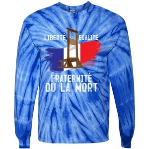 French Revolution Liberty Equality Fraternity Bastille Day Cute Gift Tie-Dye Long Sleeve Shirt