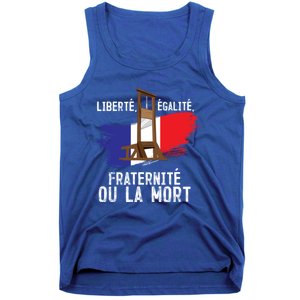 French Revolution Liberty Equality Fraternity Bastille Day Cute Gift Tank Top