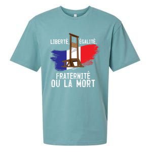 French Revolution Liberty Equality Fraternity Bastille Day Cute Gift Sueded Cloud Jersey T-Shirt