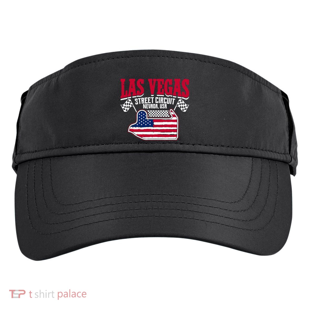 Formula Racing Las Vegas Circuit Open Wheel Car Usa Flag Adult Drive Performance Visor