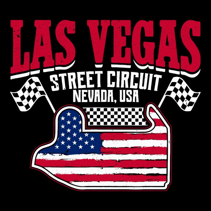 Formula Racing Las Vegas Circuit Open Wheel Car Usa Flag Mug